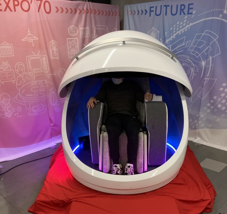 健康タイムマシンブース